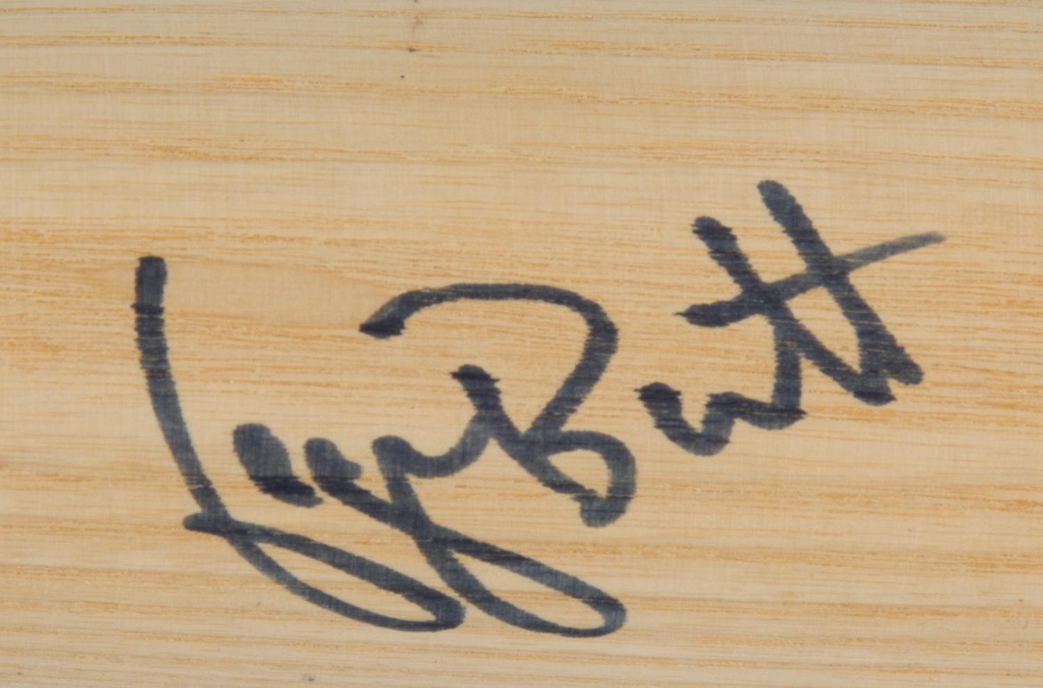 A George Brett Autographed Baseball Bat Length 34 inches.