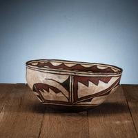 Zuni Polychrome Pottery Bowl