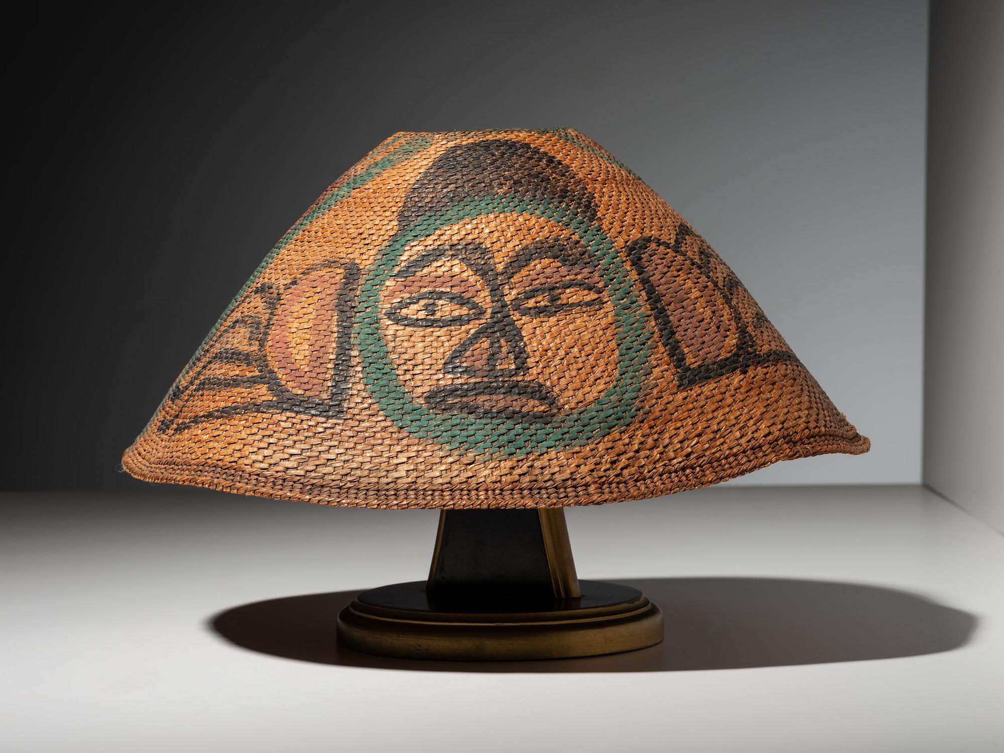 Nuu-chah-nulth Painted Basketry Hat
