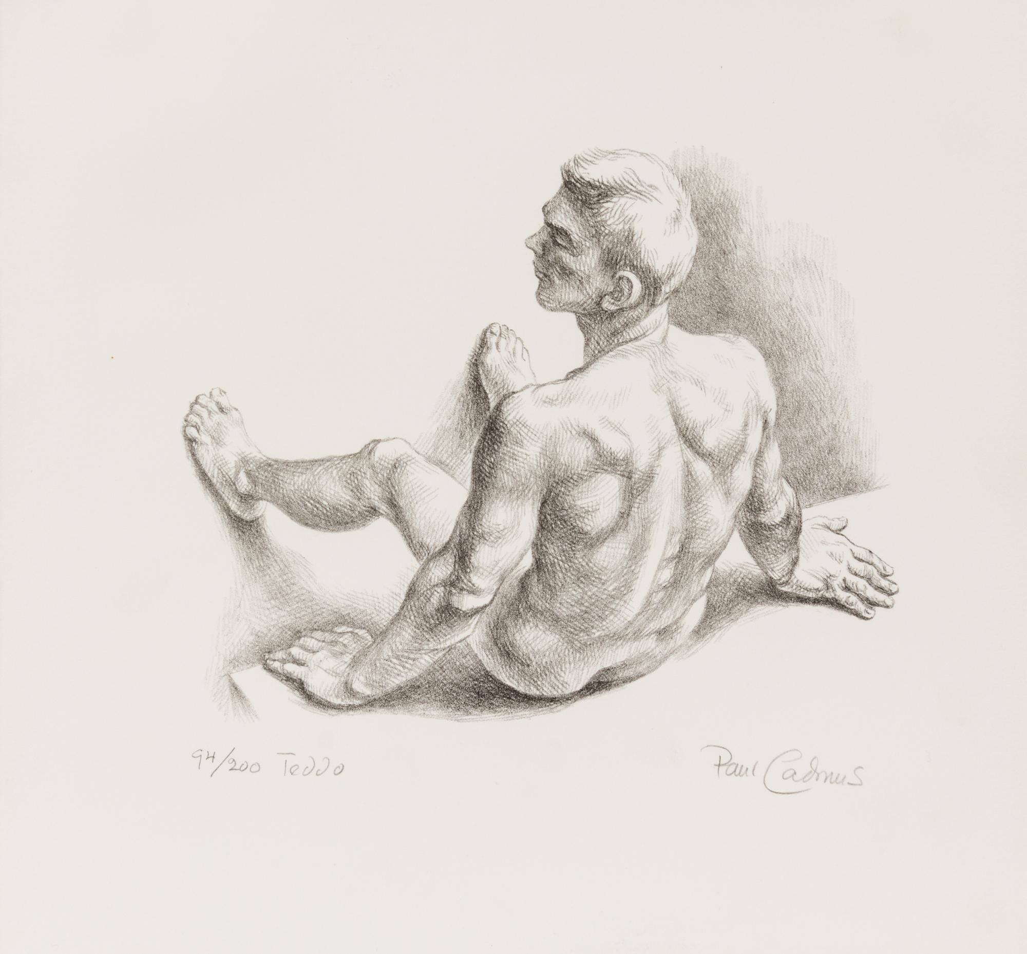 Paul Cadmus, (American, 1904-1999), Teddo, 1985