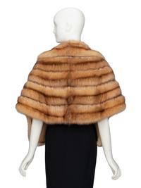 CARMEN MARC VALVO, GOLDEN SABLE SHAWL