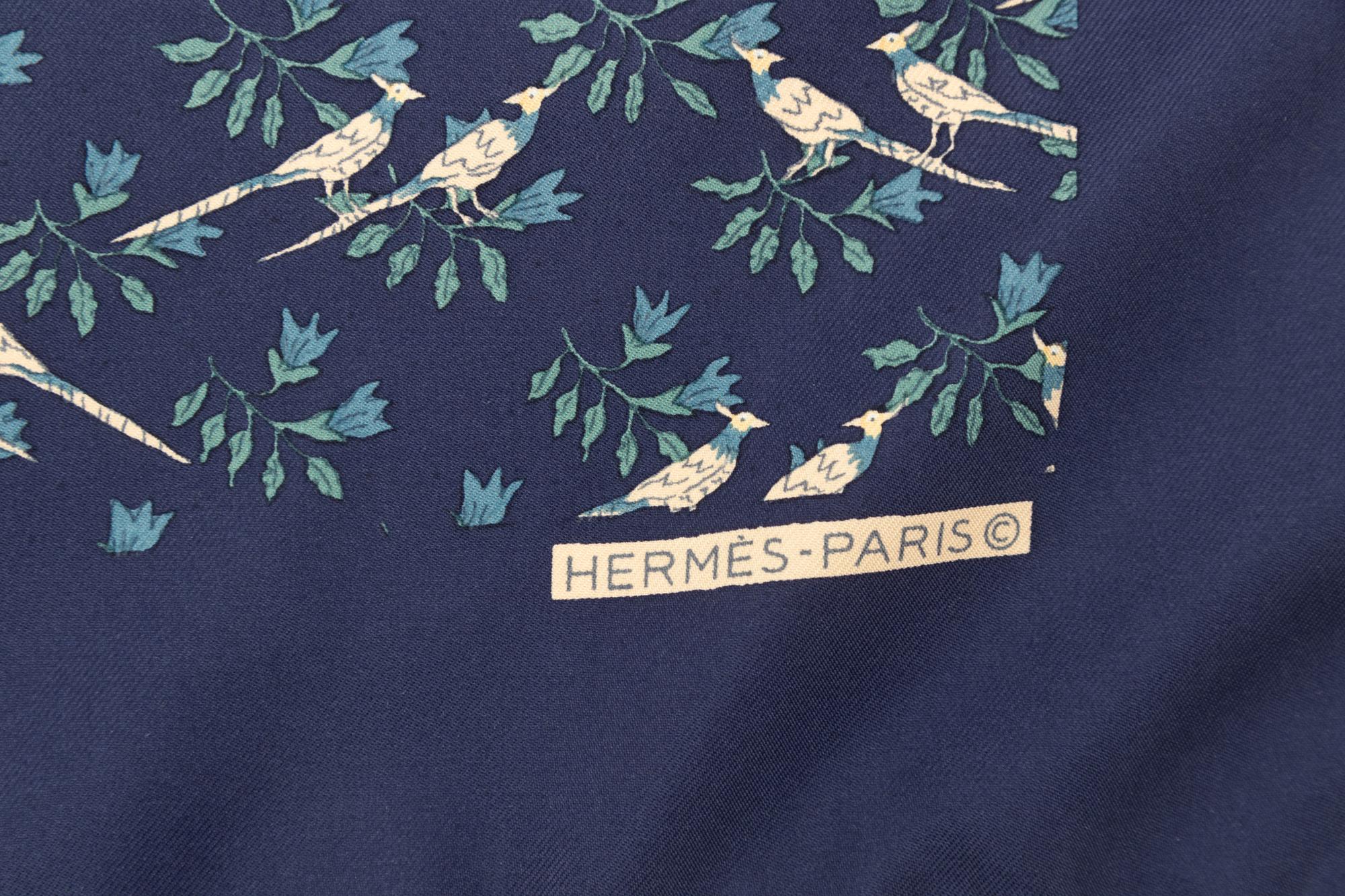 Collection of Five Ties: Four Hermès, One Salvatore Ferragamo, and One Hermès Handkerchief