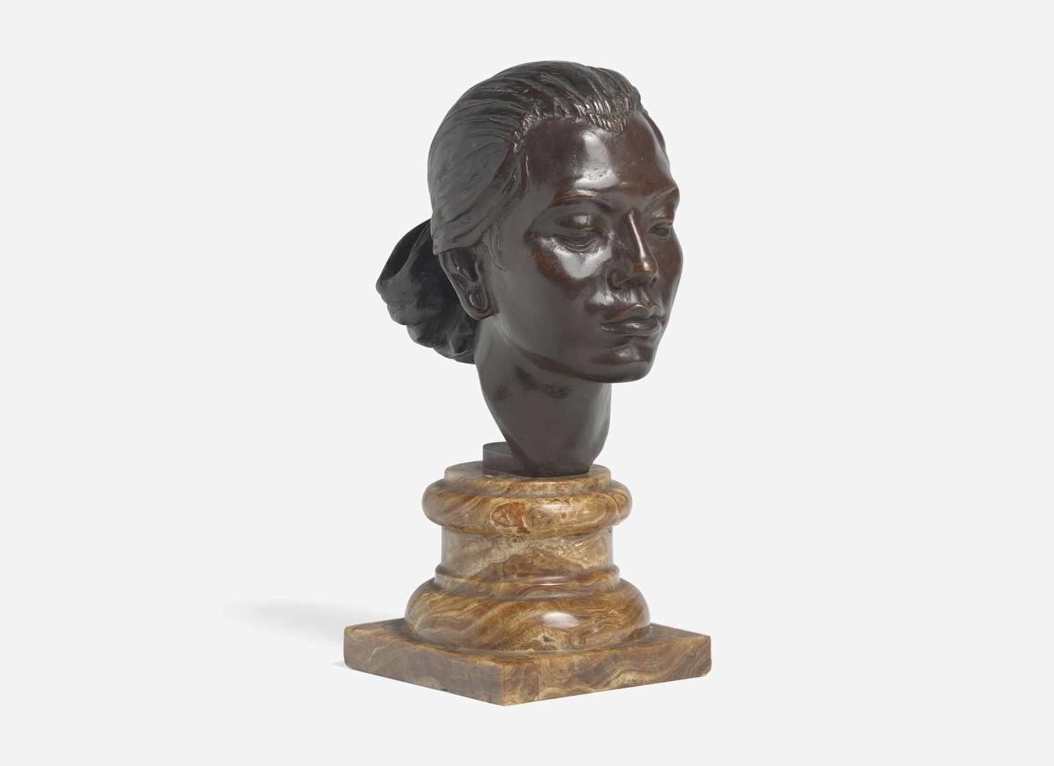 Malvina Hoffman (American, 1885/1887 – 1966) - Head of a Balinese Woman