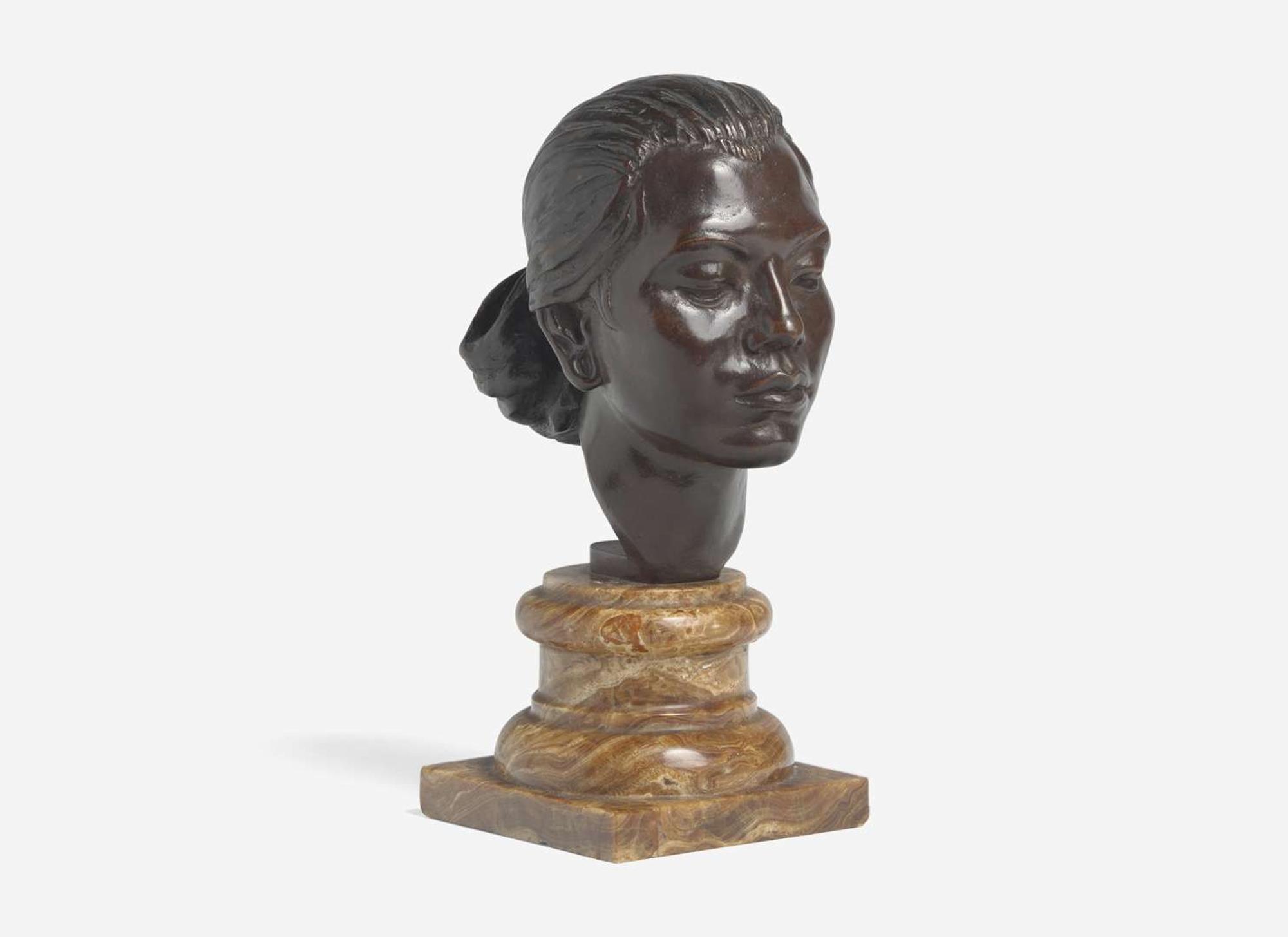 Malvina Hoffman (American, 1885/1887 – 1966) - Head of a Balinese Woman