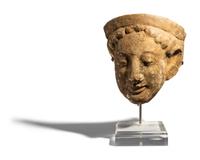 A Greek Terracotta Head with Stephane