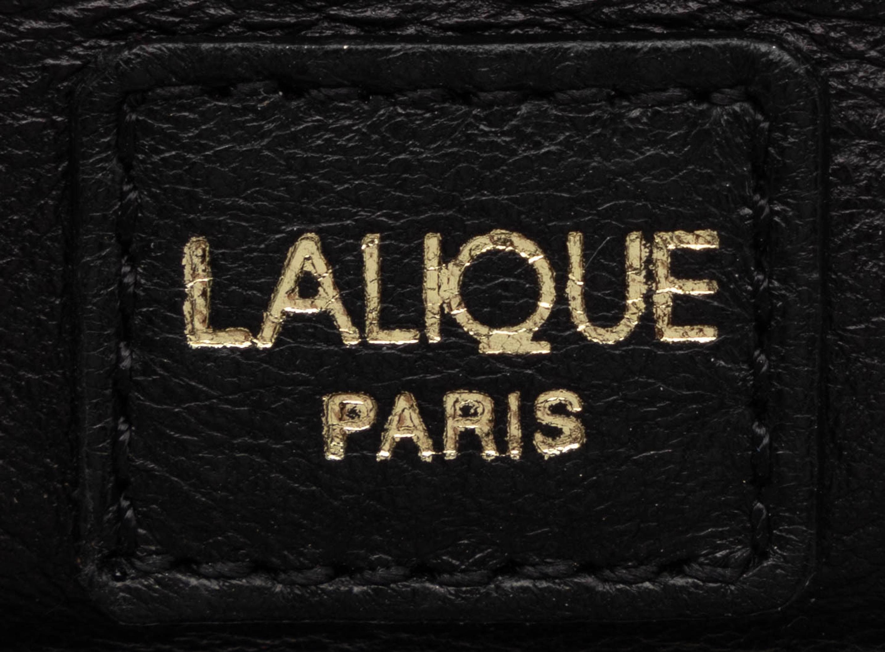 Lalique, Three Leather & Crystal-Embellished Handbags