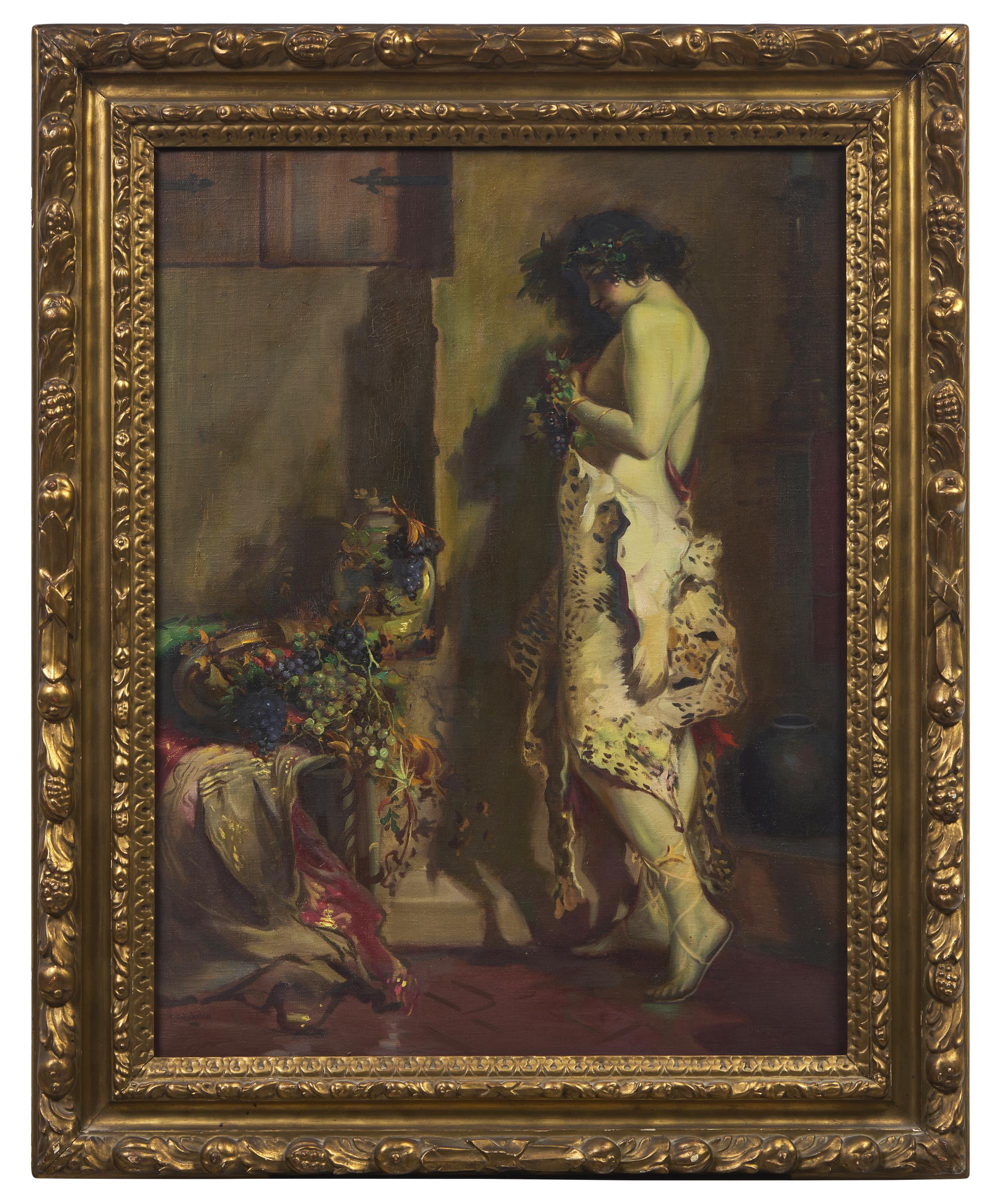 Nude with Fruit