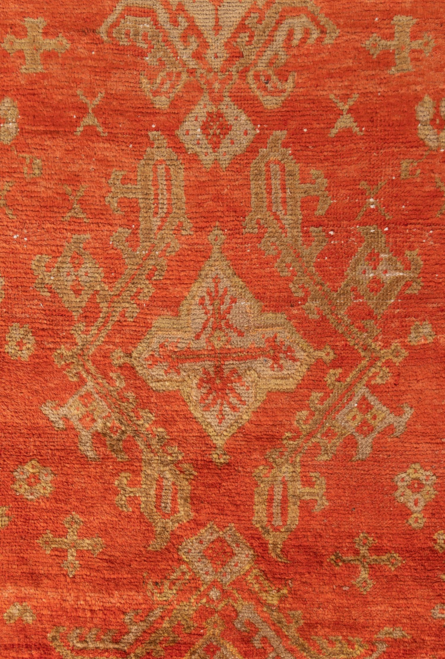 An Oushak Wool Rug