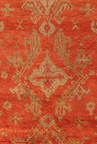 An Oushak Wool Rug