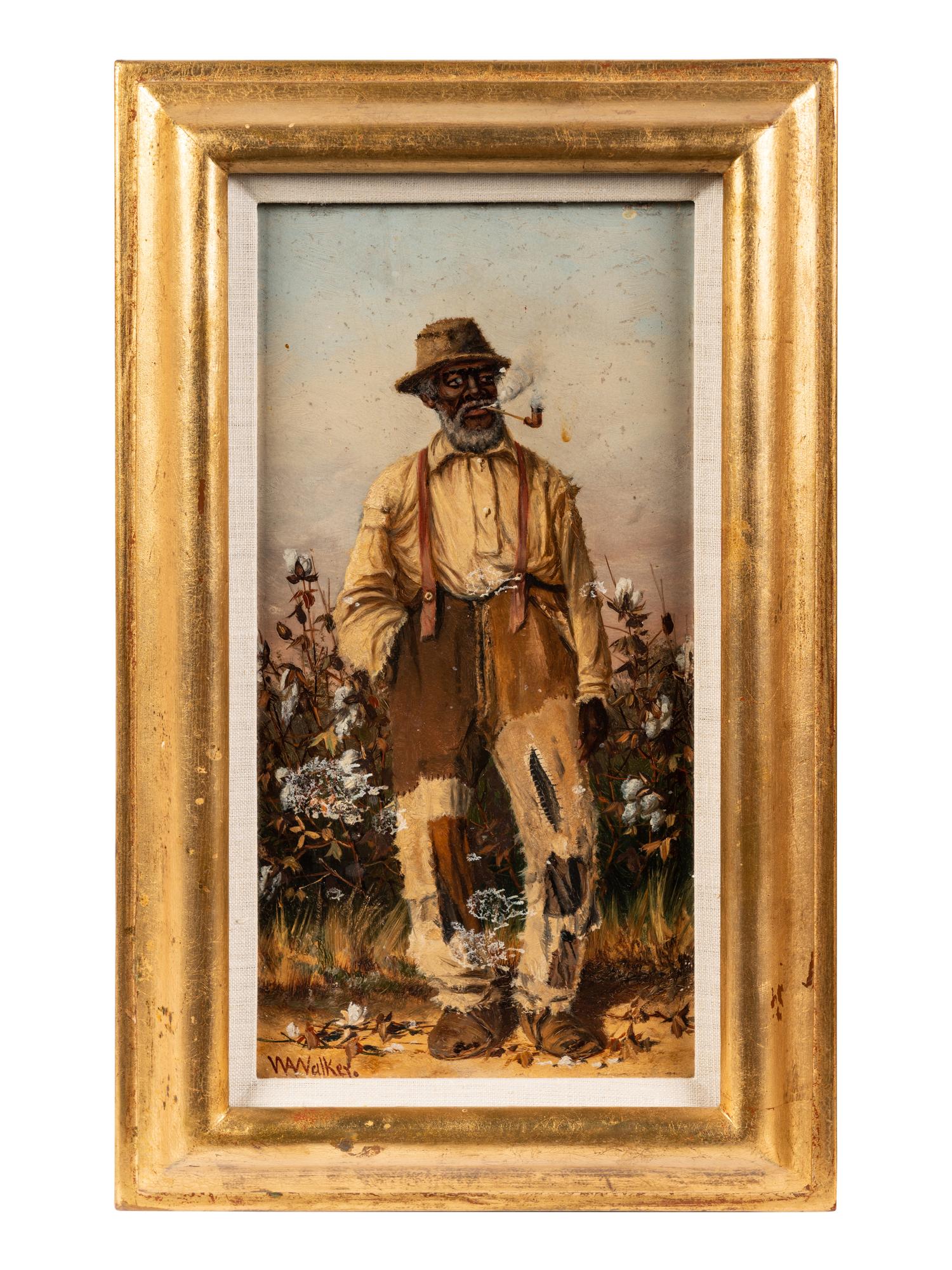 Cotton Pickers, A Man and Woman (a pair of works)