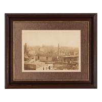 [Chicago Fire]. Smith, Joshua (1818-1891), photographer. Chicago, as seen after the great Conflagration . Washington, 1871.
