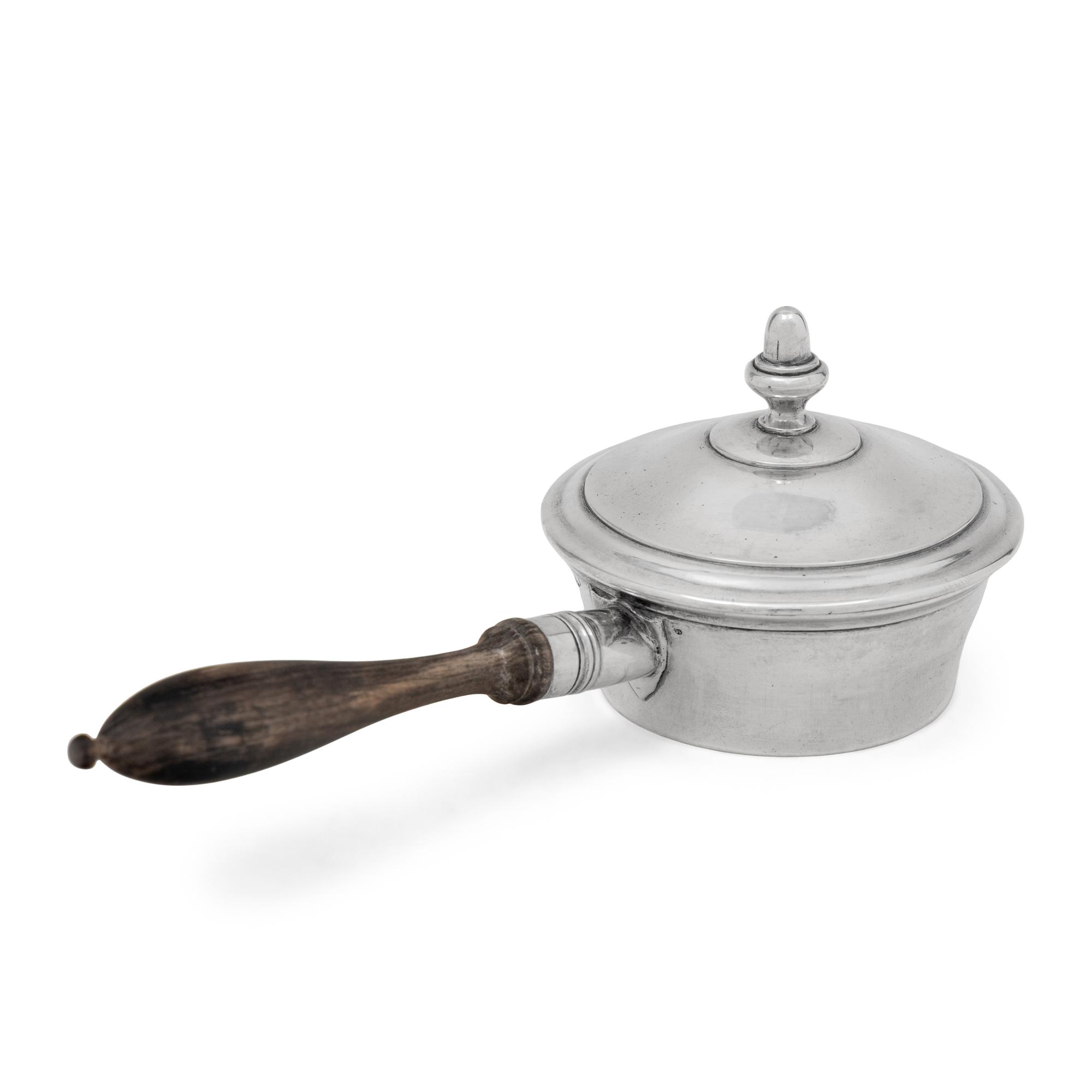 An Austrian Silver Covered Sauce Warmer