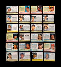 A Group of 48 1960s Post Cereal Baseball Cards Including Hall of Famers and Stars,