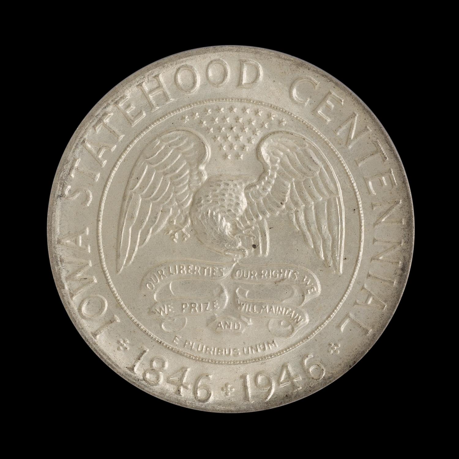 A United States 1946 Iowa Commemorative 50c Coin