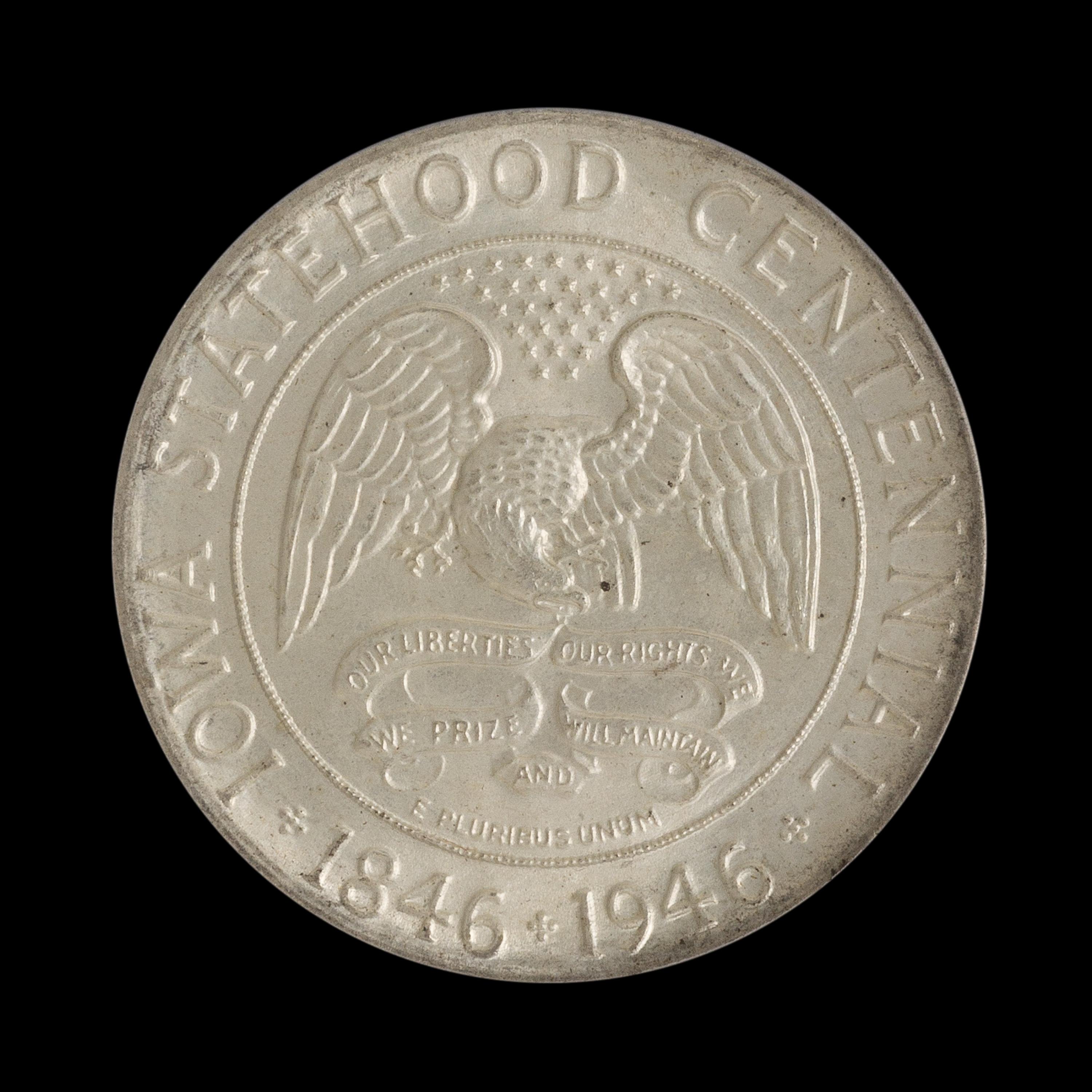 A United States 1946 Iowa Commemorative 50c Coin