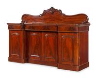 A Victorian Mahogany Sideboard