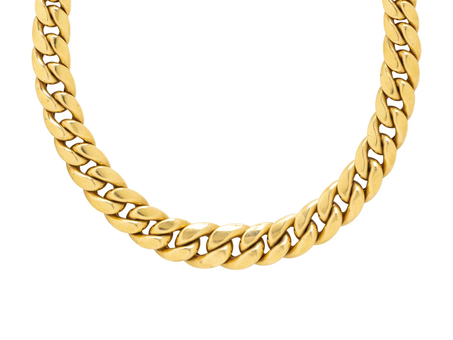 NICOLIS COLA, YELLOW GOLD NECKLACE