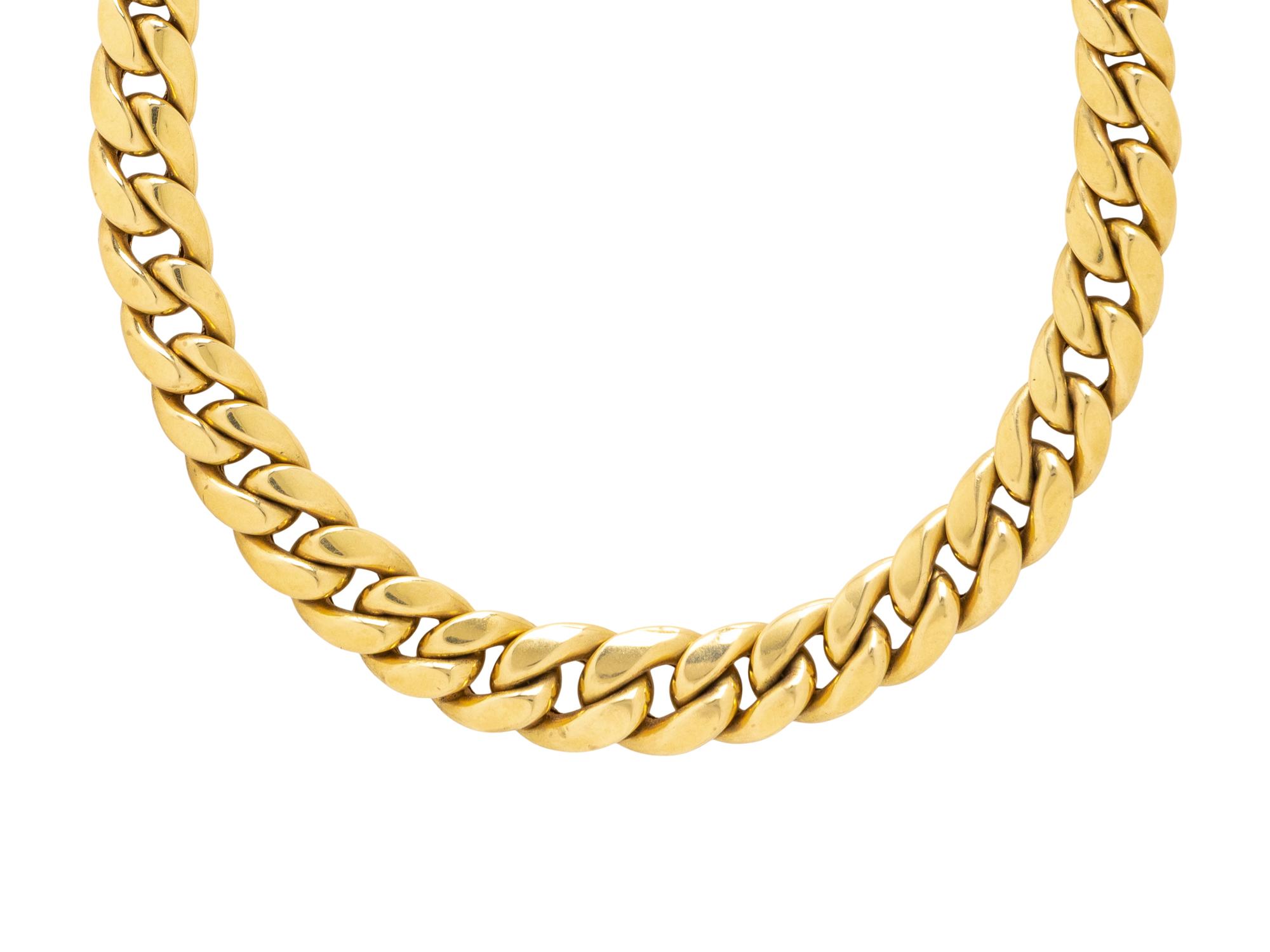 NICOLIS COLA, YELLOW GOLD NECKLACE