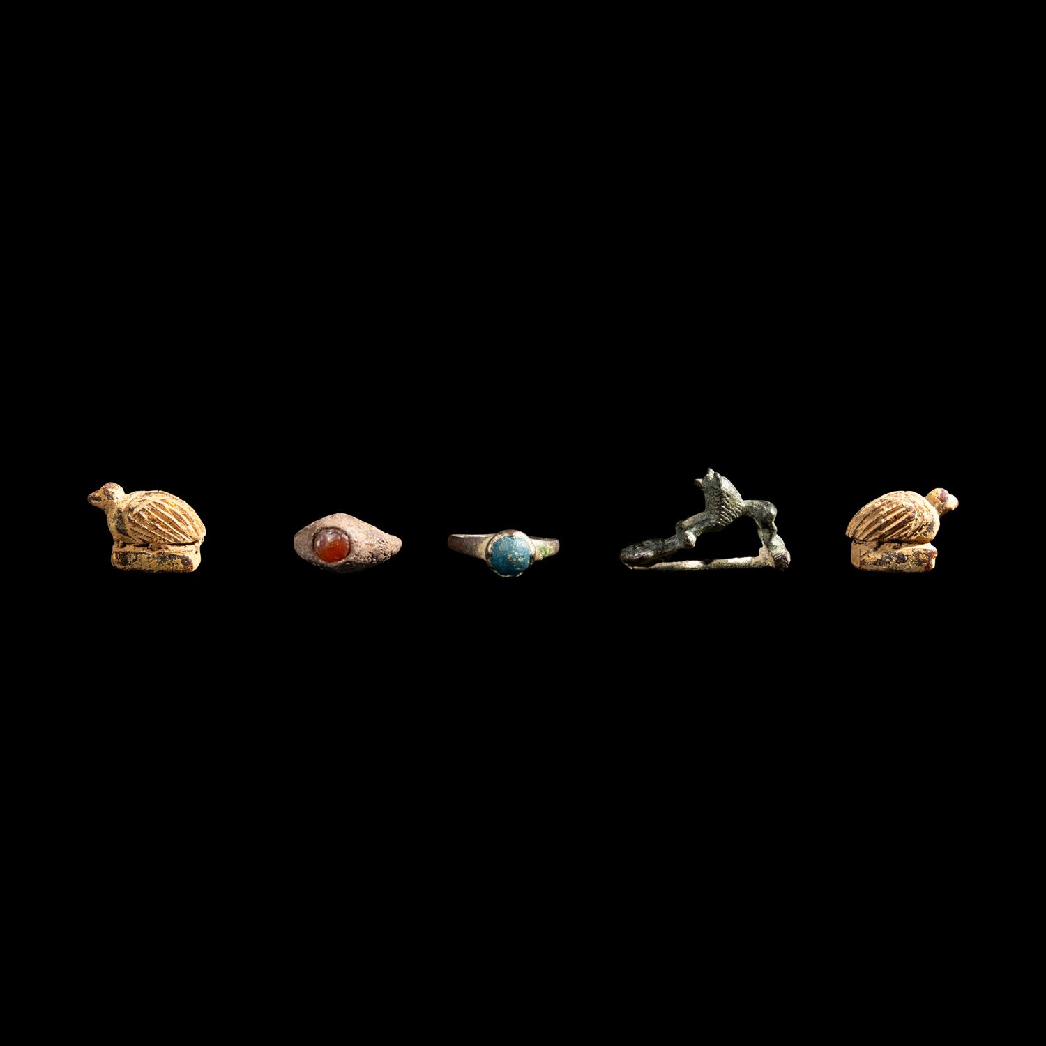 A Group of 10 Roman Objects