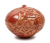 Redware Jar, January 1997