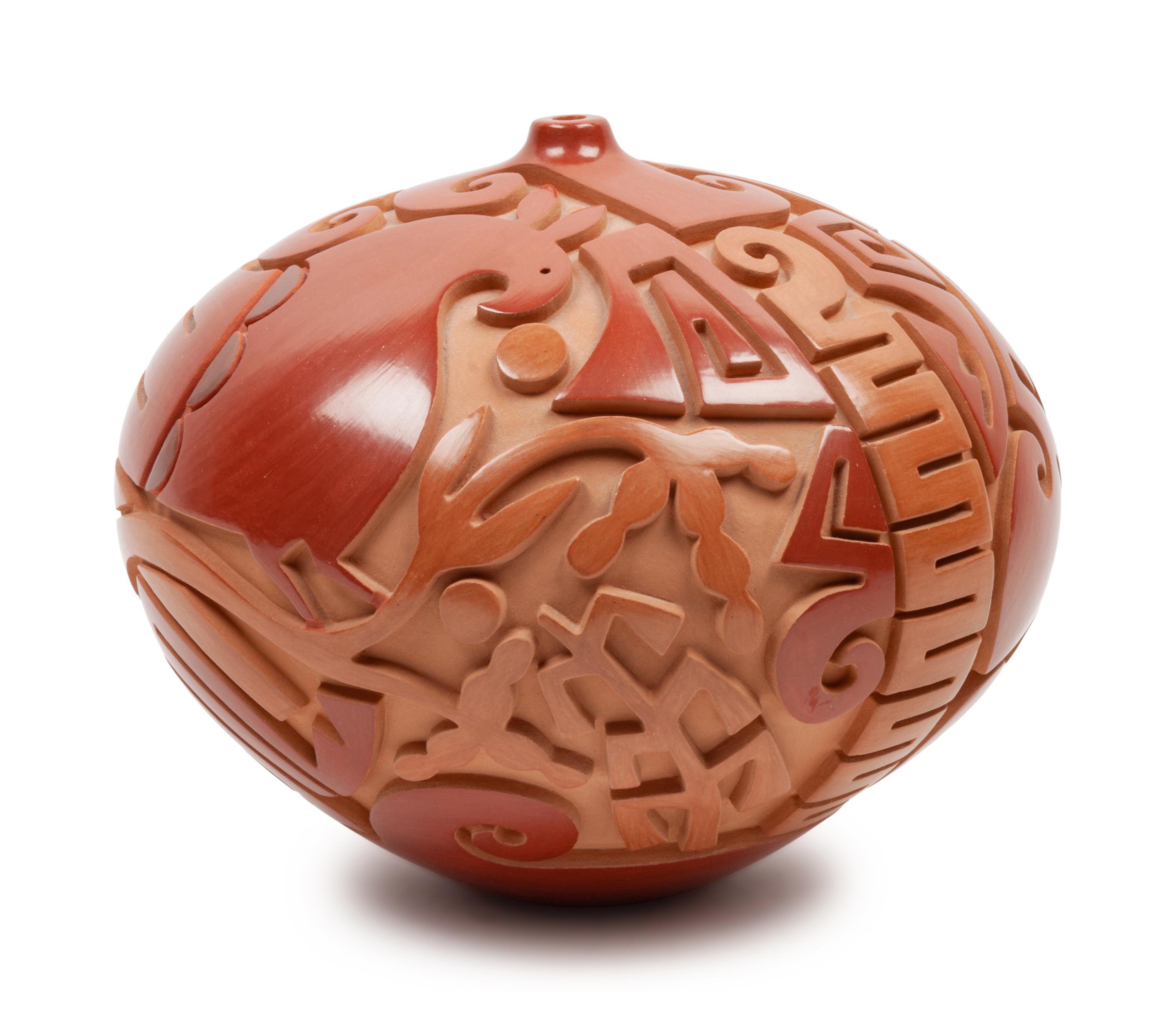 Redware Jar, January 1997