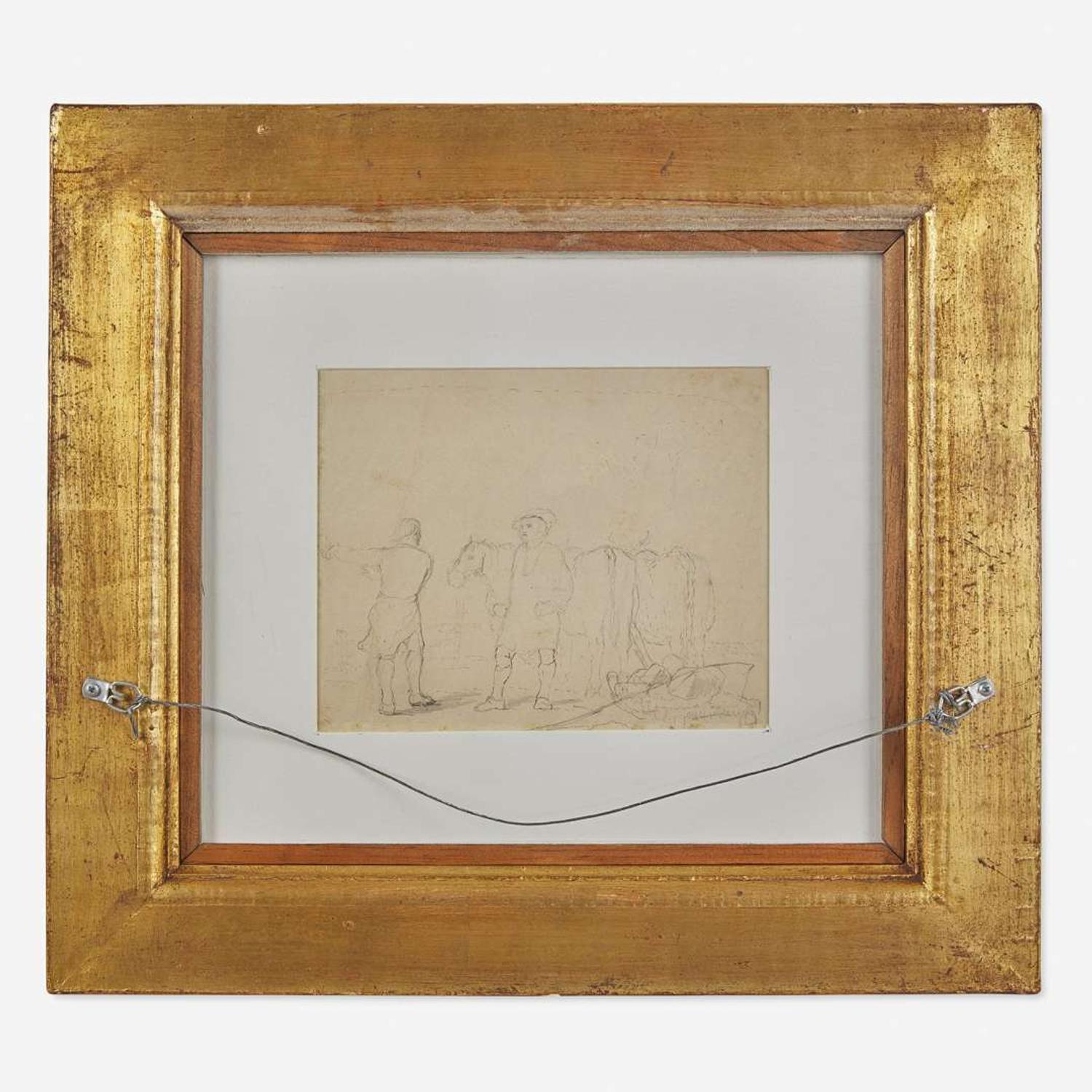 William Tylee Ranney (1813-1857) Four Works: Studies of Animals and Hunt Scenes