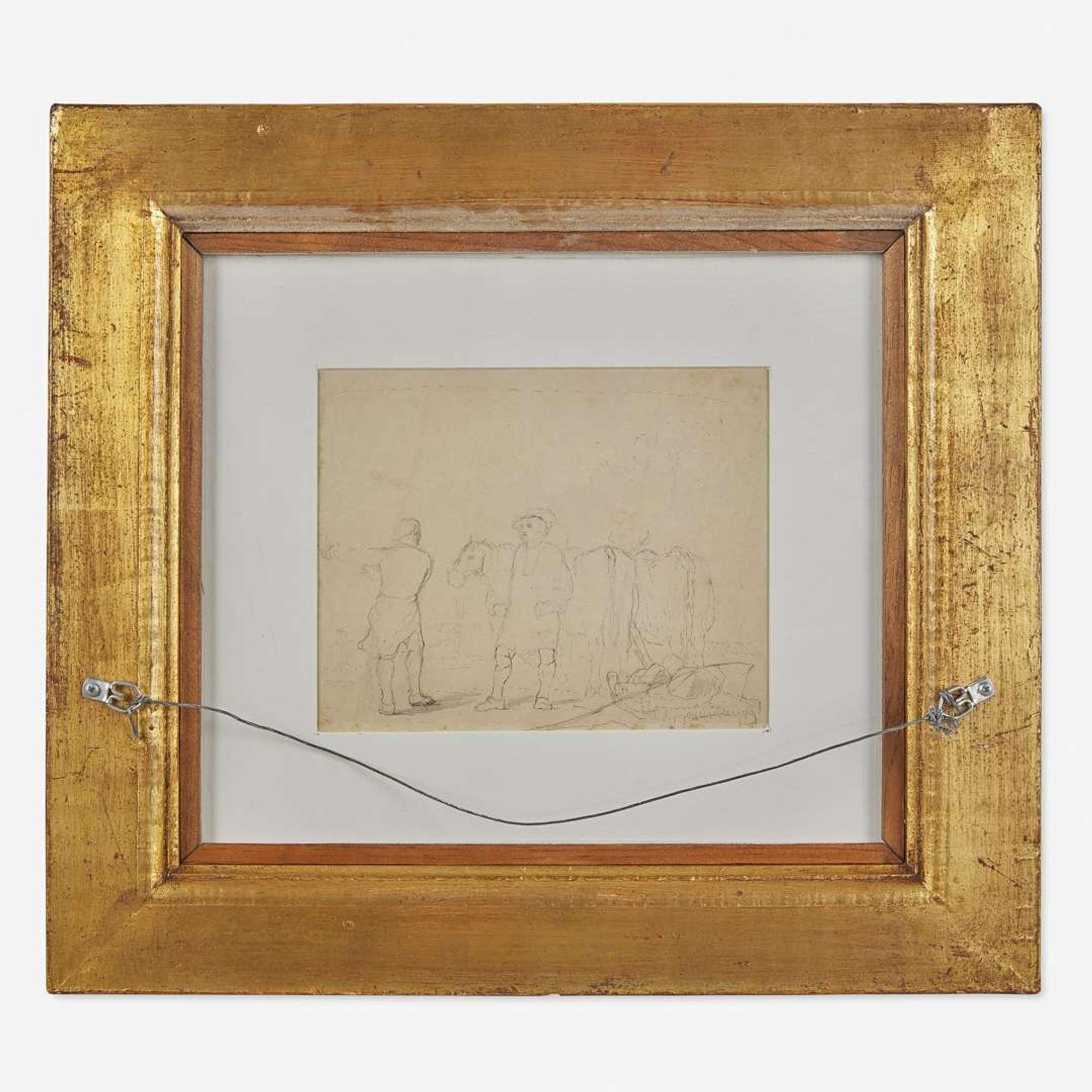 William Tylee Ranney (1813-1857) Four Works: Studies of Animals and Hunt Scenes