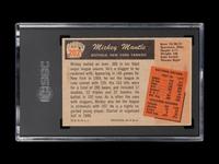 A 1955 Bowman Mickey Mantle Baseball Card No. 202 (SGC 4 VG-EX)