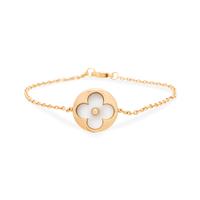 LOUIS VUITTON, ROSE GOLD AND MOTHER-OF-PEARL 'BLOSSOM' BRACELET