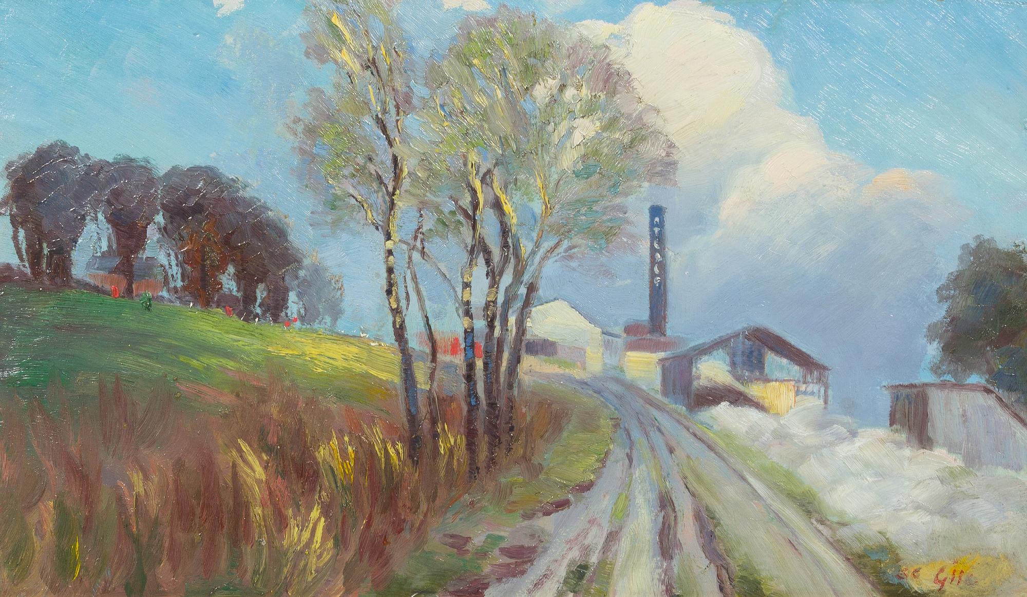 Selden Connor Gile, (American, 1877-1947), Landscape