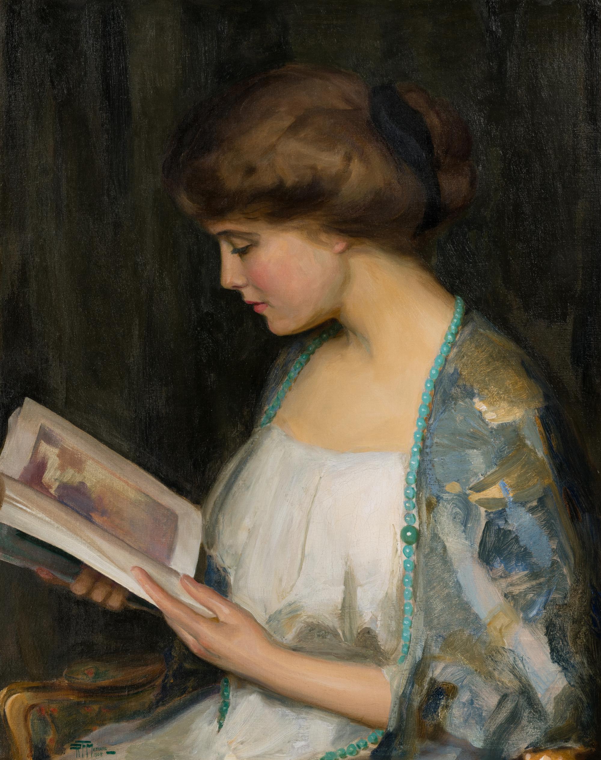 Lady Reading in an Interior , 1908