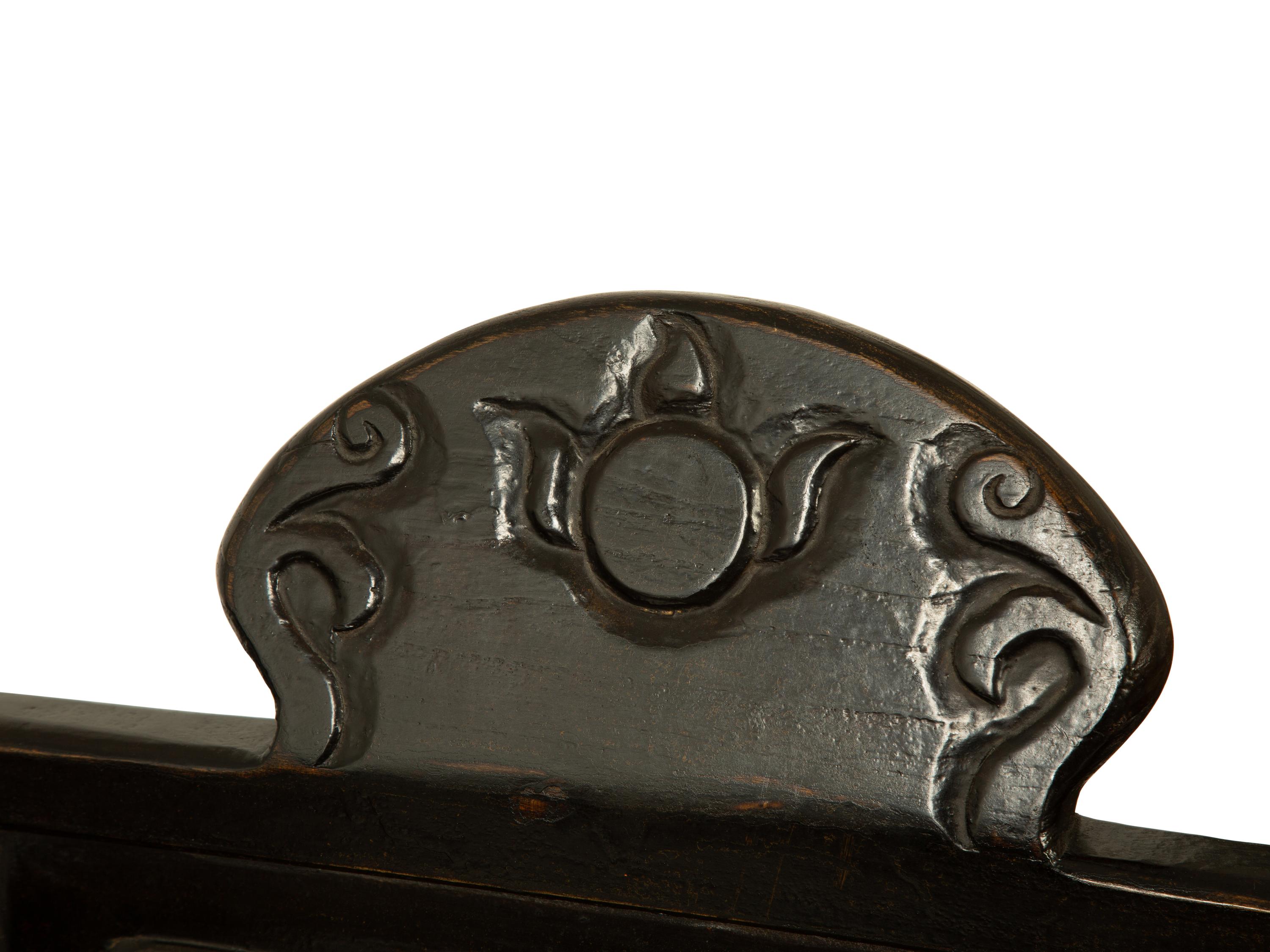 A Pair of Chinese Carved Hardwood Armchairs — 20TH CENTURY