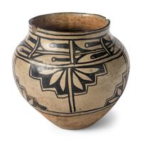 Cochiti Pottery Jar, with Dated Inscription on Base