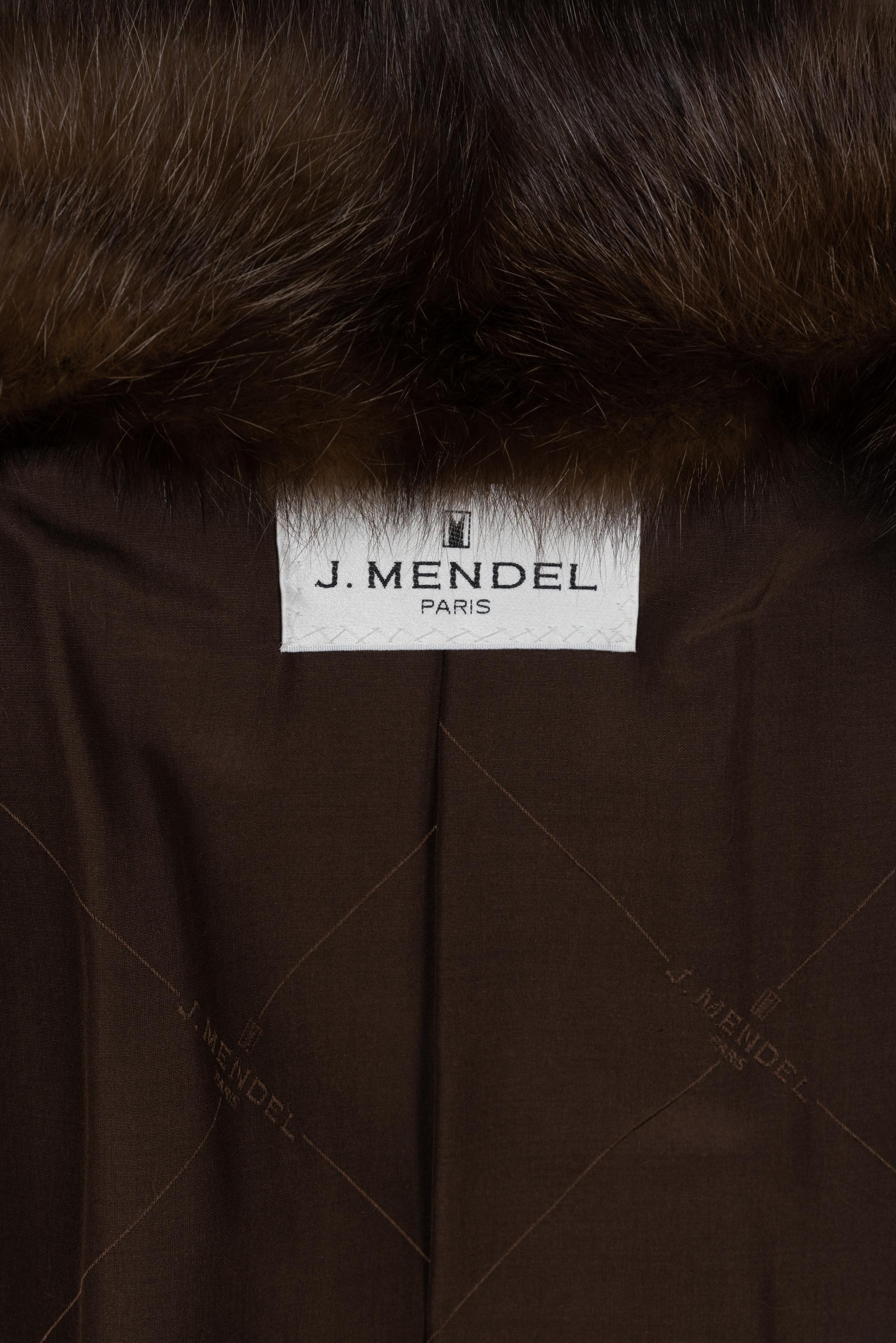 J. Mendel Russian Barguzine Sable Coat