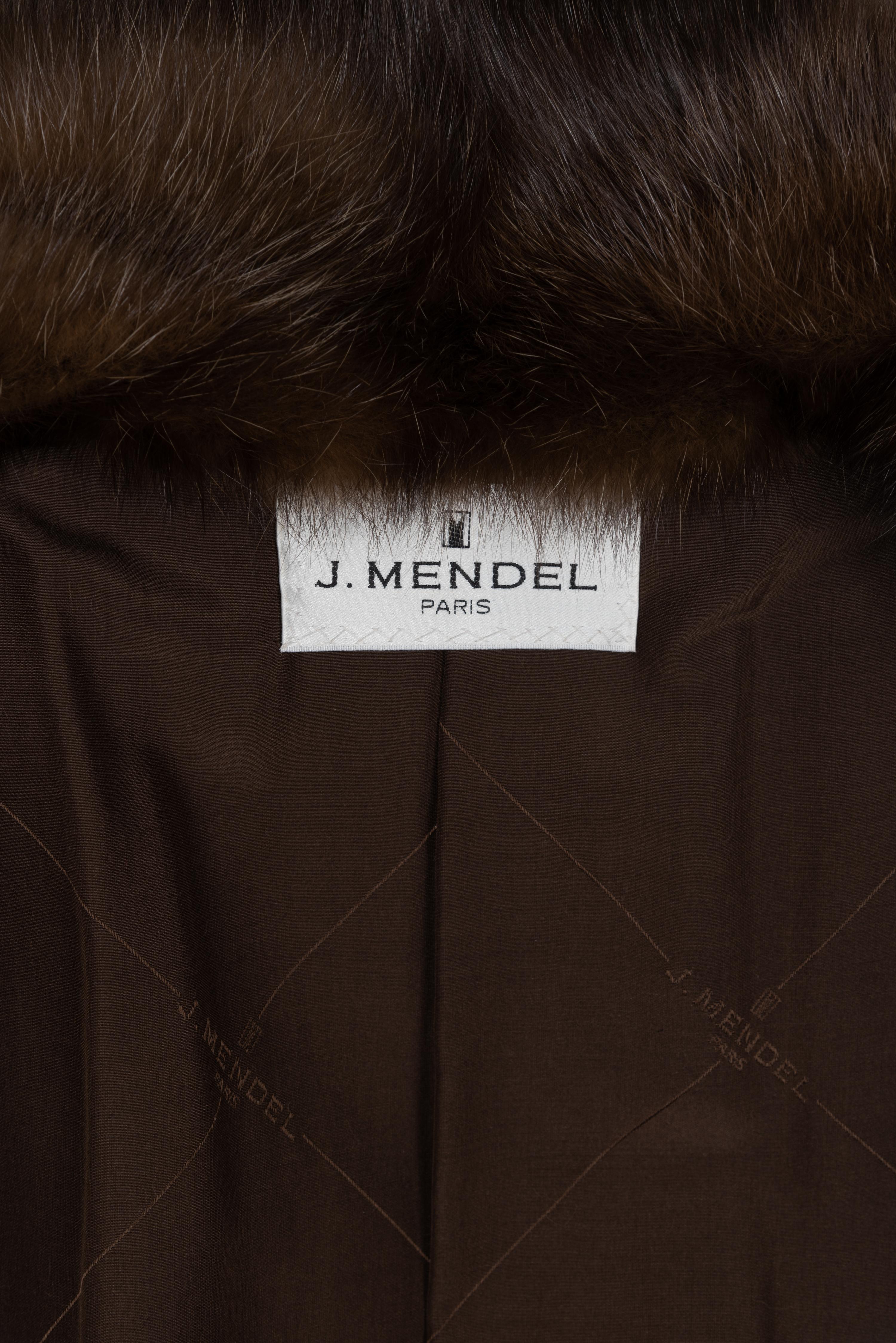 J. Mendel Russian Barguzine Sable Coat