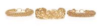 A Collection of Yellow Gold Bangle Bracelets, 45.50 dwts.
