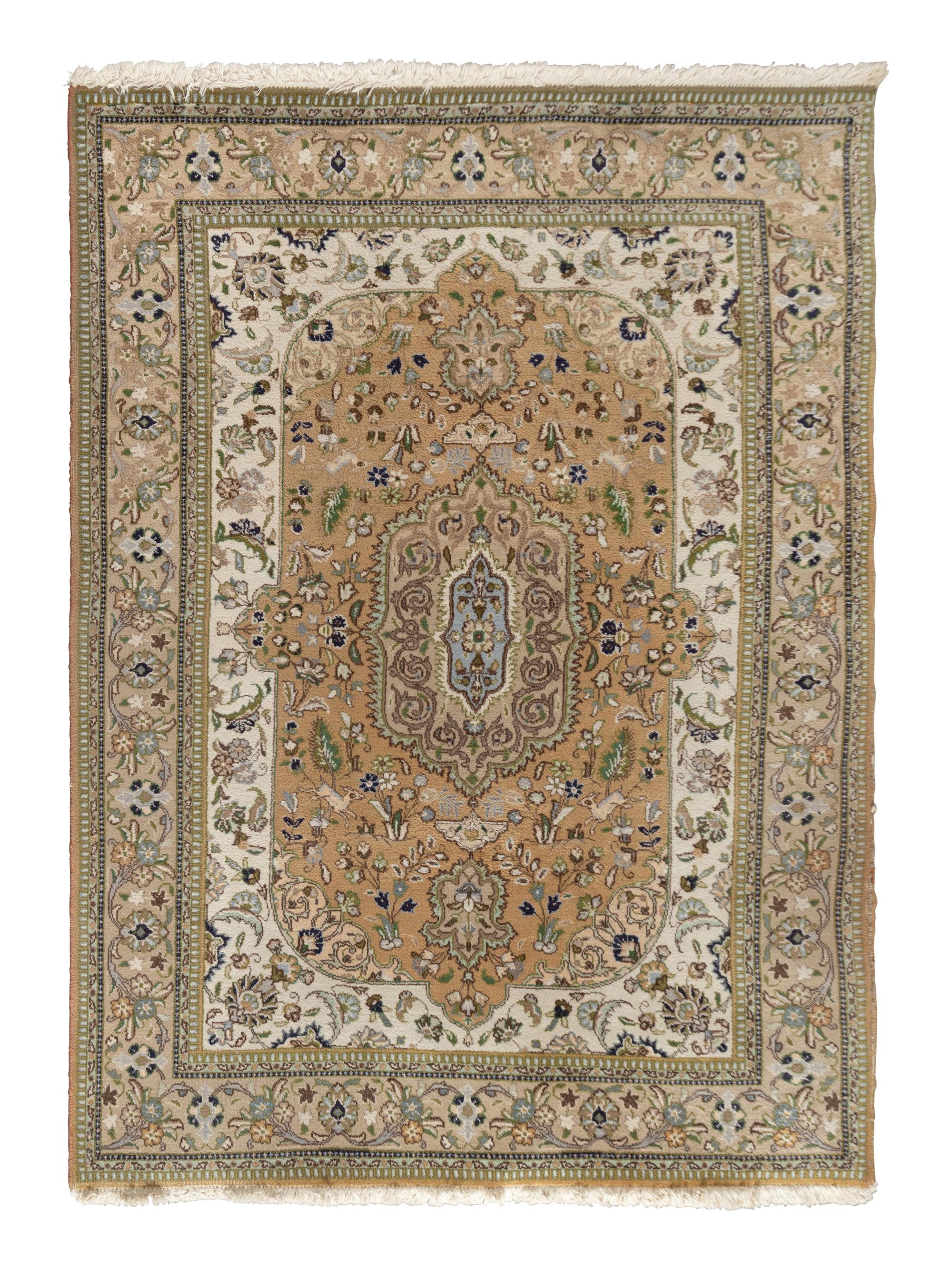 A Kashan Style Rug