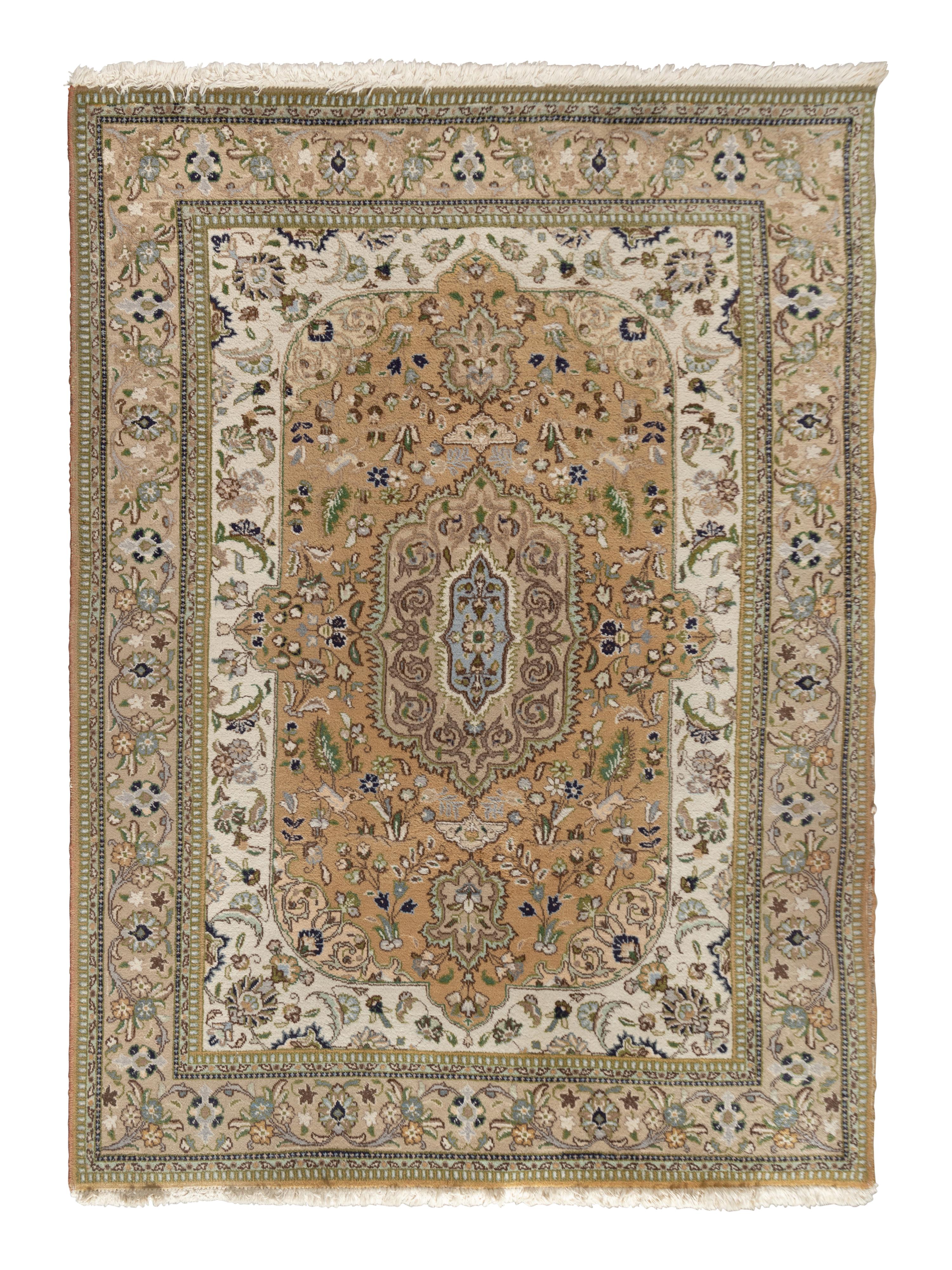 A Kashan Style Rug