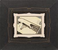 Robert Michel, (German, 1897-1983), Heck-Studie, mehrfach echt gerahmt (Heck-Study framed multiple times), 1961