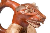 A Moche Anthropomorphized Fox Vessel