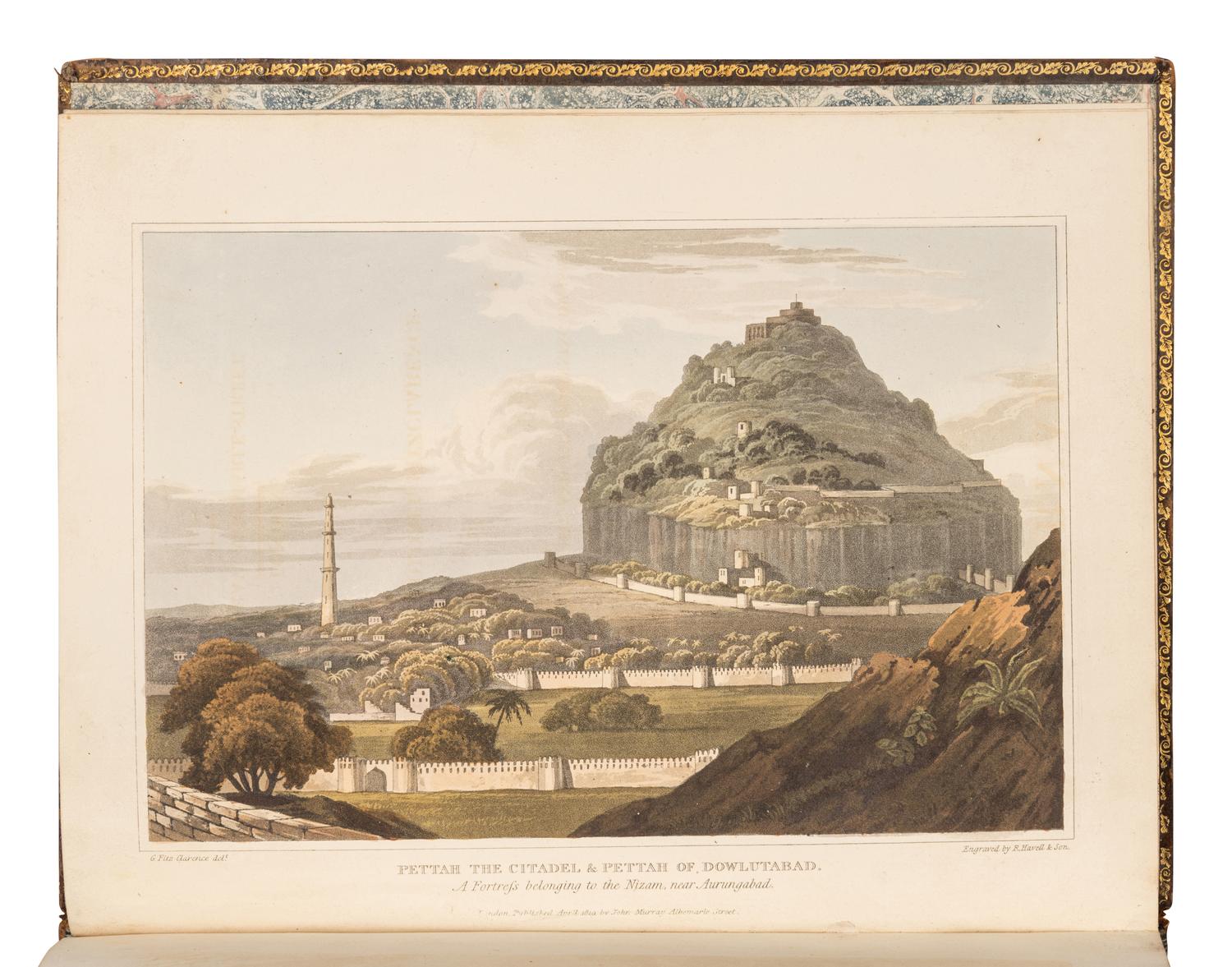 FITZCLARENCE, George Augustus Frederick, 1st Earl of Munster (1794–1842). Journal of a Route across India, through Egypt, to England in latter end of the year 1817, and the beginning of 1818 . London: John Murray, 1819.
