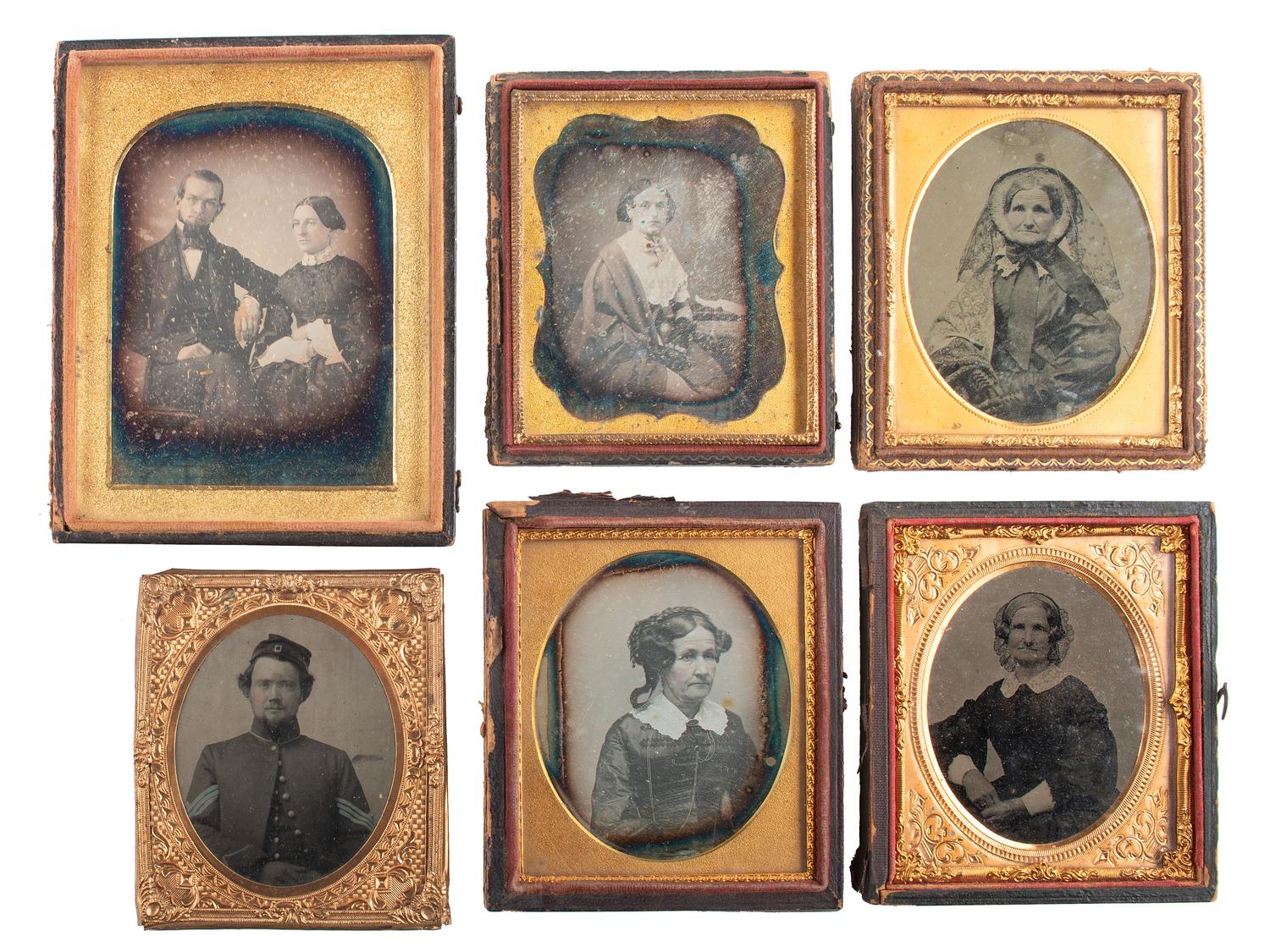 [WESTERN AMERICANA -- CIVIL WAR -- LINCOLN]. Papers of Captain Joseph Claypoole Clark, 4th US Light Artillery, Battery E, WIA Antietam, including frontier and Civil War correspondence, photography, and appointment signed by Lincoln as President.