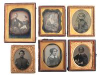 [WESTERN AMERICANA -- CIVIL WAR -- LINCOLN]. Papers of Captain Joseph Claypoole Clark, 4th US Light Artillery, Battery E, WIA Antietam, including frontier and Civil War correspondence, photography, and appointment signed by Lincoln as President.