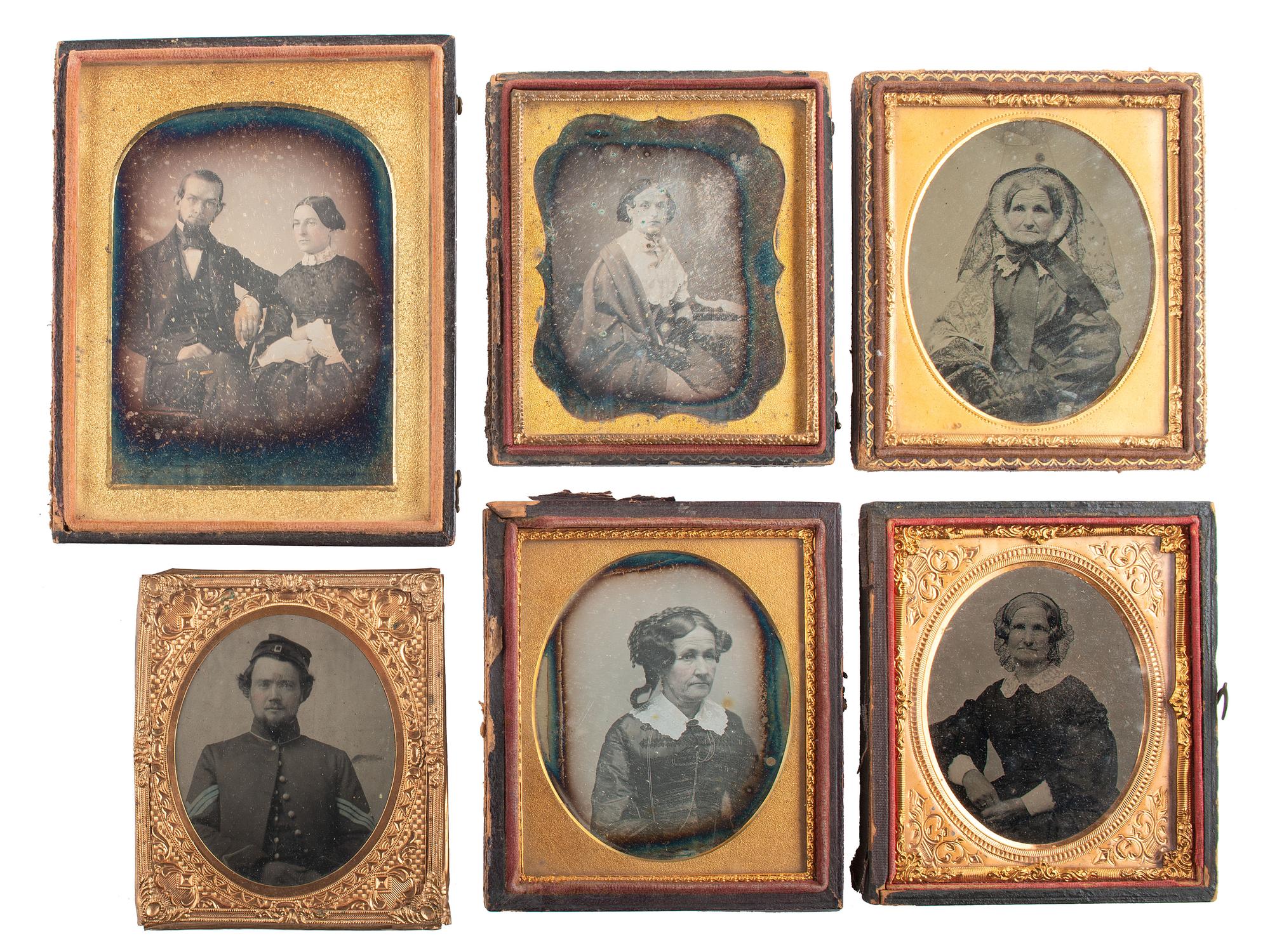 [WESTERN AMERICANA -- CIVIL WAR -- LINCOLN]. Papers of Captain Joseph Claypoole Clark, 4th US Light Artillery, Battery E, WIA Antietam, including frontier and Civil War correspondence, photography, and appointment signed by Lincoln as President.