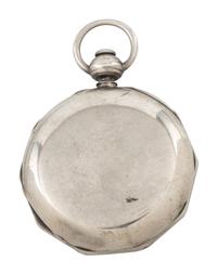 [CIVIL WAR]. Civil War-era pocket watch with patriotic motif. Waltham, MA: American Watch Co., ca 1863.