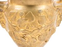 Five Neoclassical Gilt and Patinated Bronze Table Articles
