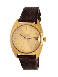 OMEGA, REF. 168009 18K YELLOW GOLD 'CONSTELLATION' WATCH WITH DATE
