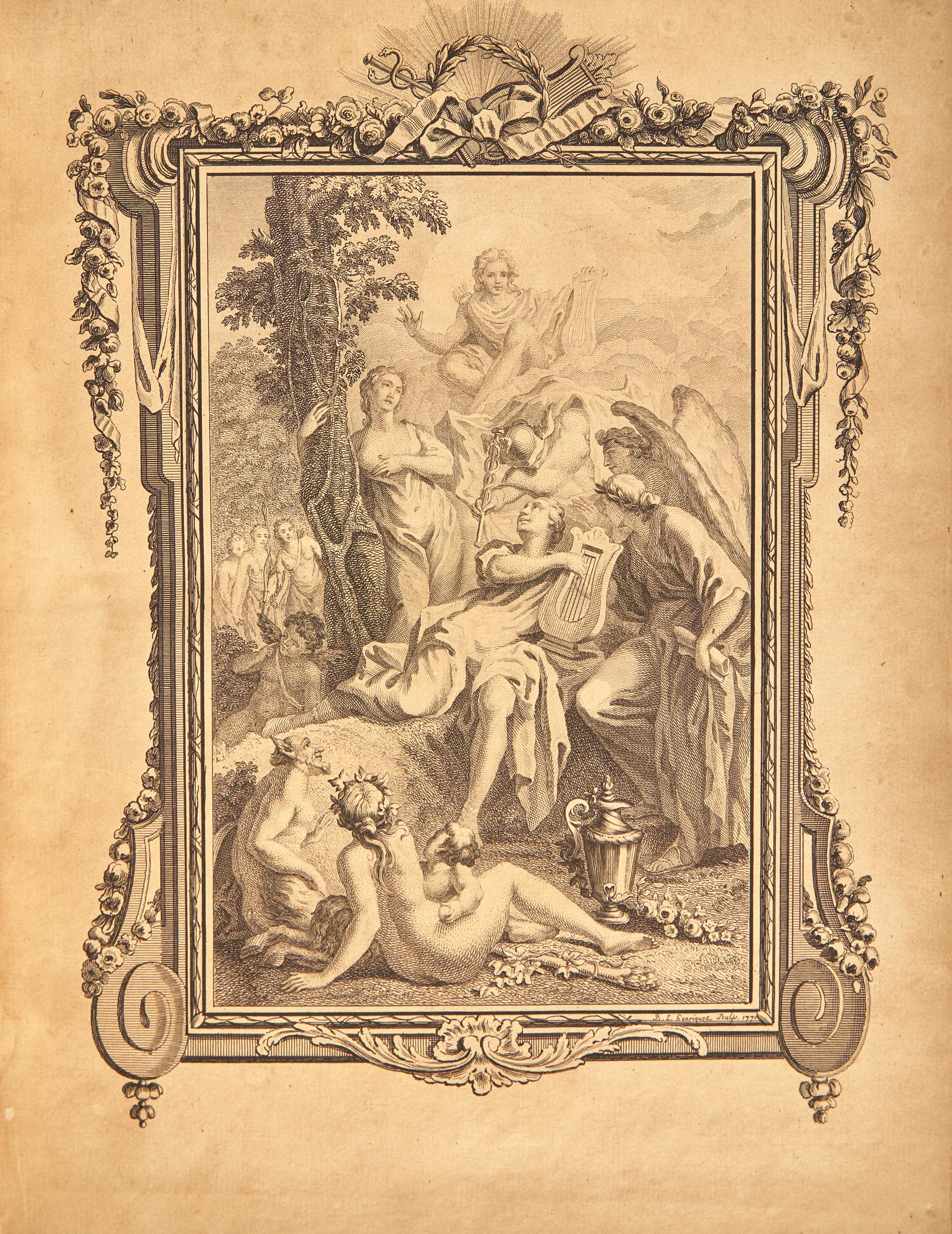HORACE. Quintus Horatius Flaccus . Birmingham: John Baskerville, 1770.