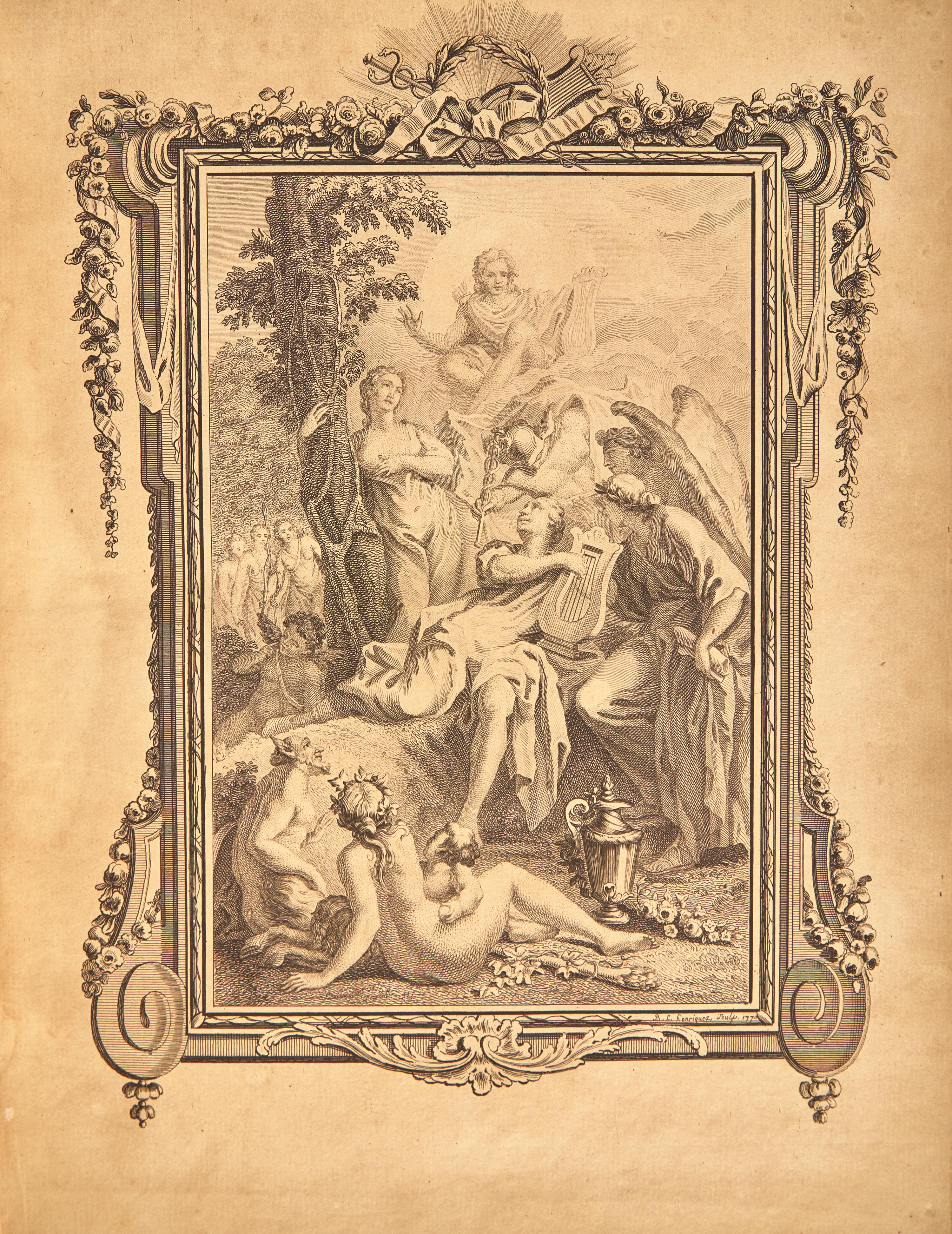 HORACE. Quintus Horatius Flaccus . Birmingham: John Baskerville, 1770.