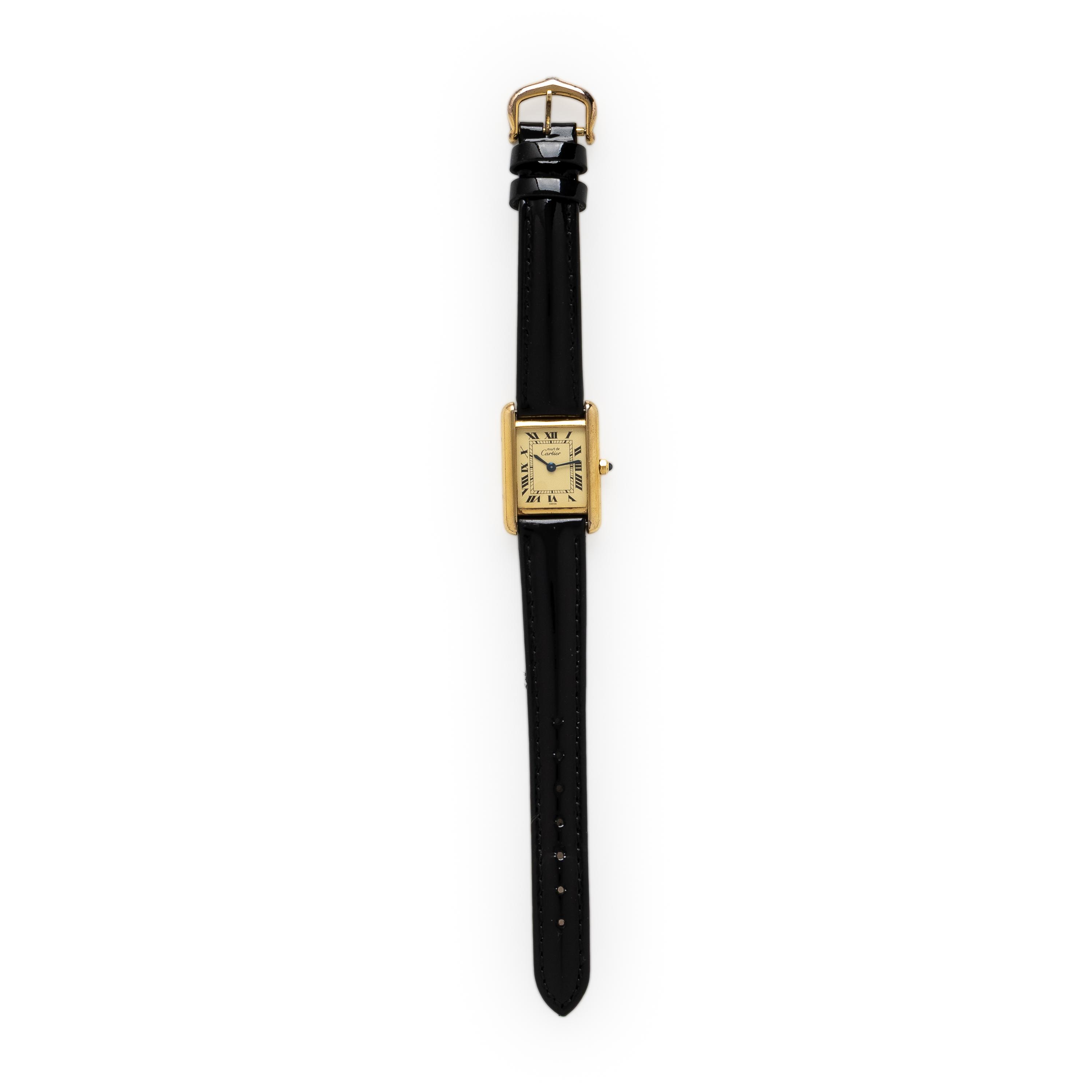 Cartier, Ref. 366001, 'Must de Cartier' Vermeil Tank Watch